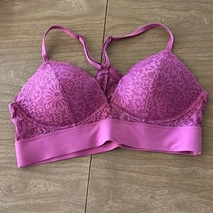 Pink Victoria’s Secret bralette